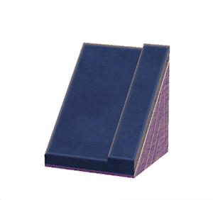 Purple Sloped tiled roof