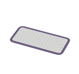 Plum Small narrow rug