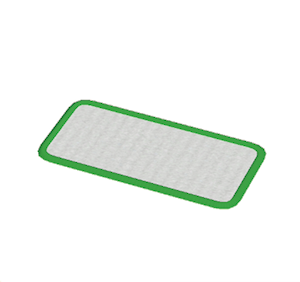 Green Small narrow rug