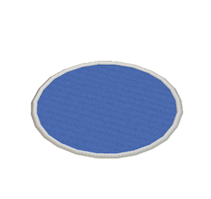 Navy Small round rug