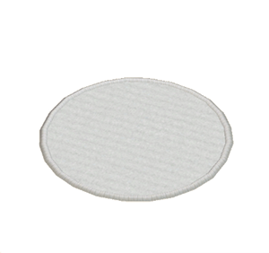 None Small round rug