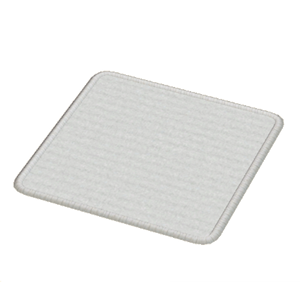 None Small square rug