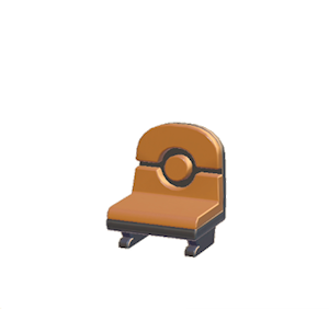 Brown Spectator chair