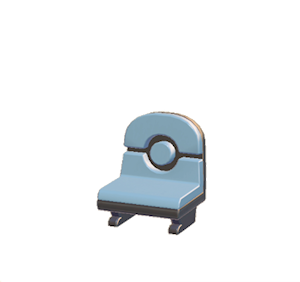 Gray Spectator chair