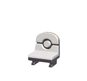 White Spectator chair