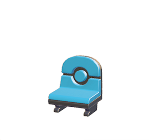 Blue Spectator chair