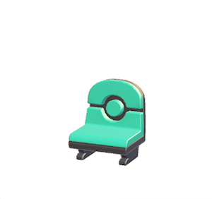 Aquamarine Spectator chair