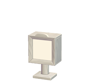 White Standing frame