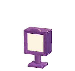 Purple Standing frame