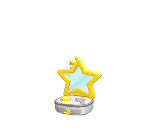 White Star-shaped dresser