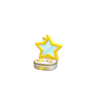 Yellow Star-shaped dresser