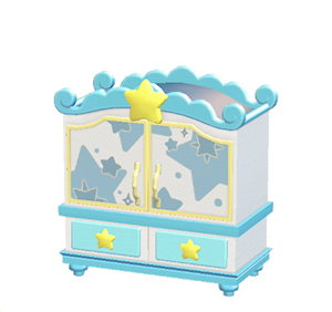 Cyan Star closet