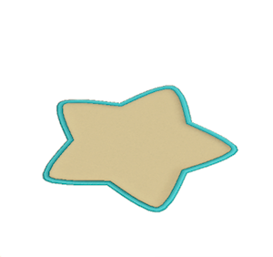 Brown Star mat