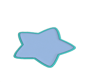 Navy Star mat