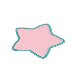 Pink Star mat
