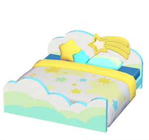 None Starry-sky bed