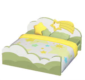 Lime Starry-sky bed