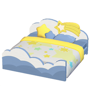 Navy Starry-sky bed