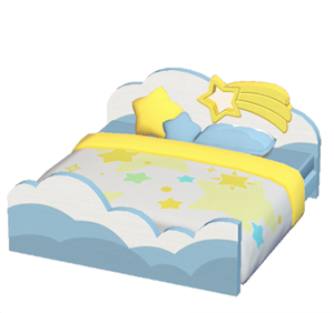 Blue Starry-sky bed