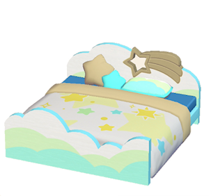 Brown Starry-sky bed