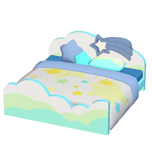 Navy Starry-sky bed