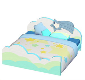 Blue Starry-sky bed