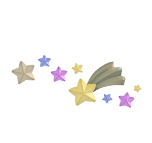 Beige Star wall decoration