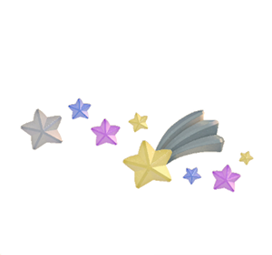Gray Star wall decoration