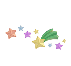 Blue Star wall decoration