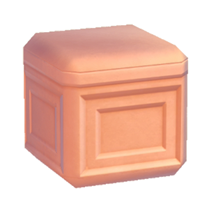Orange Stone-accent wall