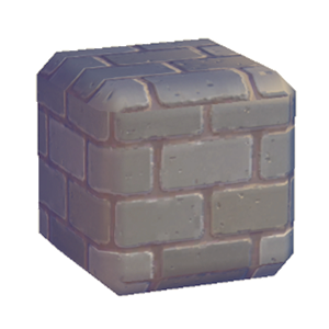 Black Stone brick wall