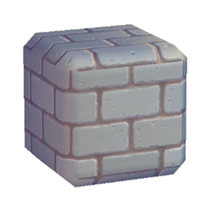 Gray Stone brick wall