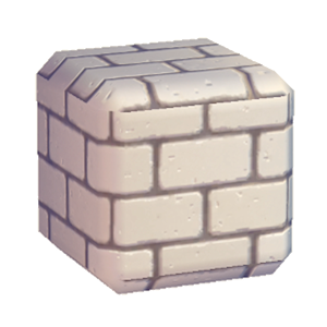 White Stone brick wall