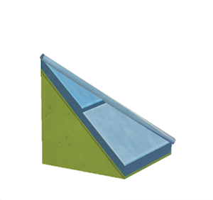 Lime Stone hipped roof