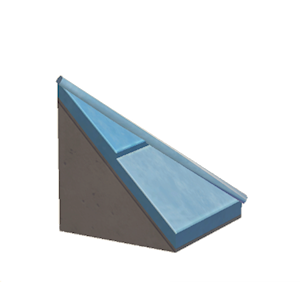 Black Stone hipped roof
