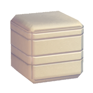 Beige Stone pillar (lower)