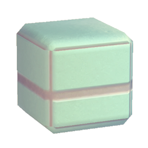 Aquamarine Stone pillar (middle)
