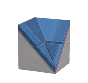 Blue Stone roof valley