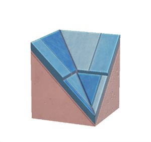 Pink Stone roof valley