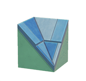 Aquamarine Stone roof valley