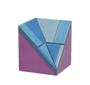 Purple Stone roof valley