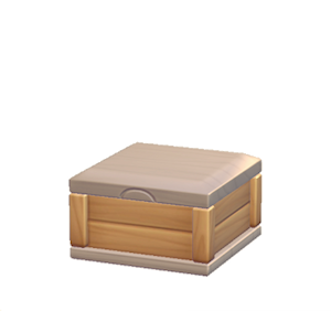 Beige Storage box