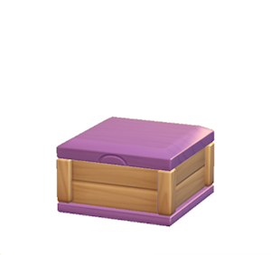 Purple Storage box