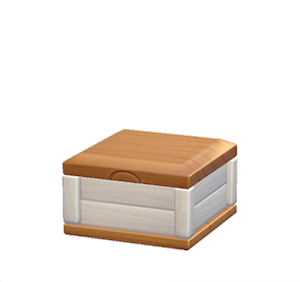 White Storage box