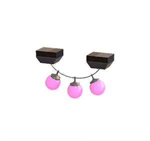 Pink String lights