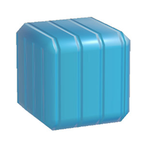 Blue Striped wall