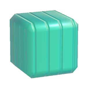 Aquamarine Striped wall