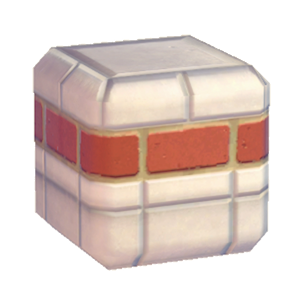 None Stylish brick wall (lower)