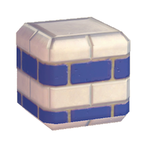 Navy Stylish brick wall (middle)