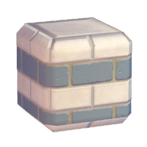 Gray Stylish brick wall (middle)